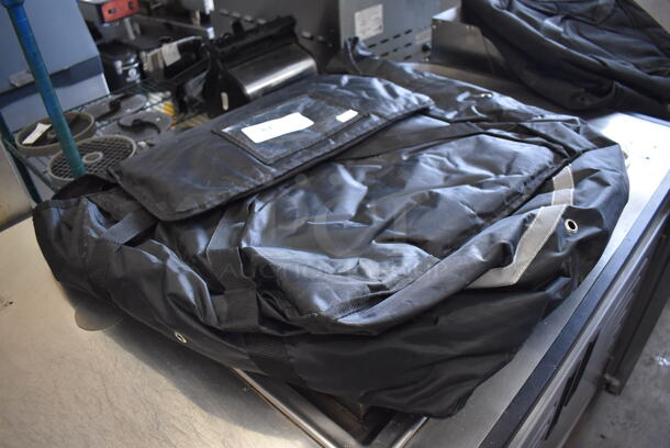 Black Insulated Food Carrying Bag. 24x27x6 - Image 2 of 4
