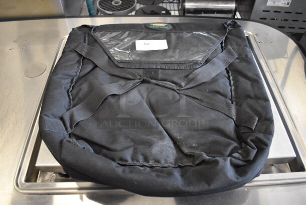 Black Insulated Food Carrying Bag. 24x27x6 - Image 1 of 5