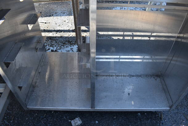 Stainless Steel Table w/ Under Shelf. 30x13x28 - Image 3 of 3