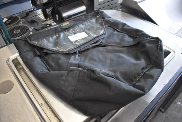 Black Insulated Food Carrying Bag. 24x27x6 - Image 2 of 5