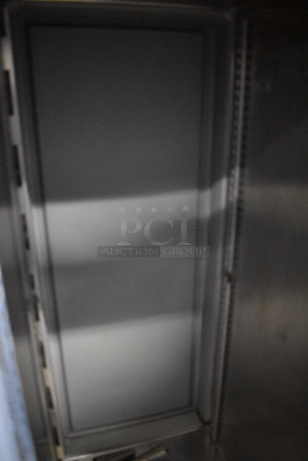 Victory RS-1D-S7-PT Stainless Steel Commercial Single Door Reach In Pass Through Cooler. 115 Volts, 1 Phase. 27x35x78. Tested and Powers On But Does Not Get Cold - Image 8 of 8