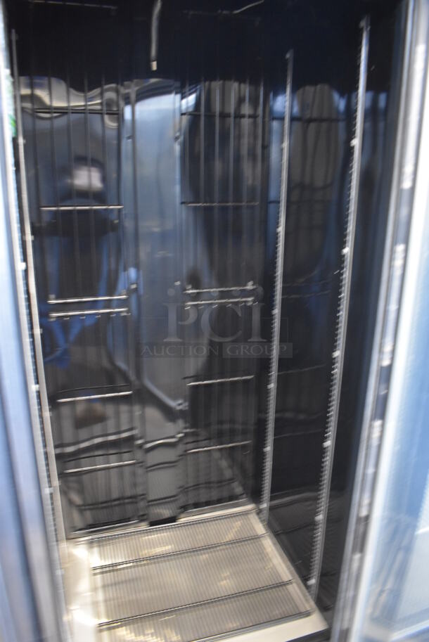 2012 True GDM-19T-F-LD Metal Commercial Single Door Reach In Freezer Merchandiser. 115 Volts, 1 Phase. 27x31x78. Tested and Working! - Image 3 of 4