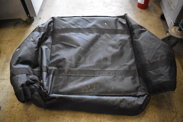 Black Insulated Food Carrying Bag. 38x26x16