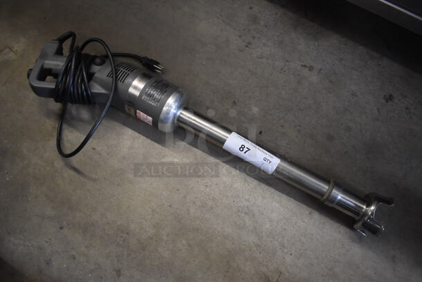 Robot Coupe CMP 400 V.V Metal Commercial Immersion Blender. 120 Volts, 1 Phase. 3.5x2.5x30. Tested and Working!