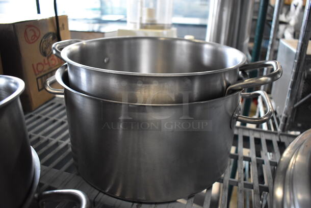 4 Various Metal Stock Pots. Includes 14x10x4. 4 Times Your Bid! - Image 3 of 3
