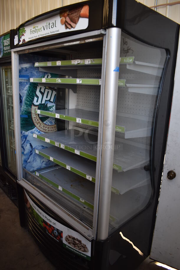 AHT AC-XL/UL LED Metal Commercial Open Grab N Go Merchandiser. 208 Volts, 1 Phase. 47x33x77 - Image 1 of 7
