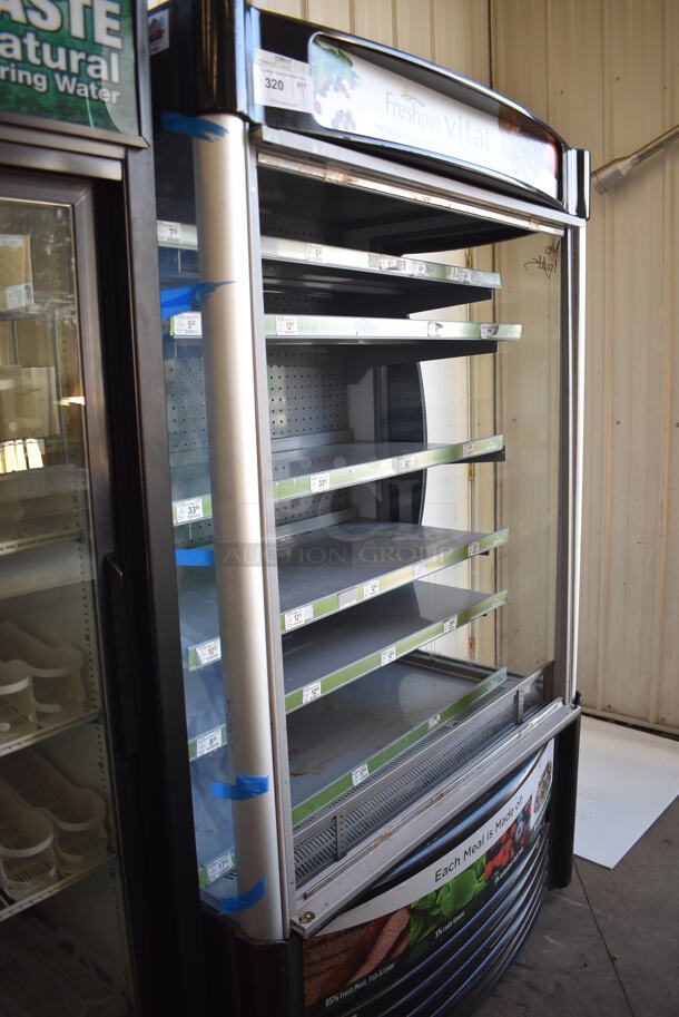 AHT AC-XL/UL LED Metal Commercial Open Grab N Go Merchandiser. 208 Volts, 1 Phase. 47x33x77 - Image 3 of 7