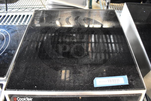 2017 CookTek MC1800G Stainless Steel Commercial Countertop Electric Powered Single Burner Induction Range. 120 Volts, 1 Phase. 14x19x7 - Image 5 of 7