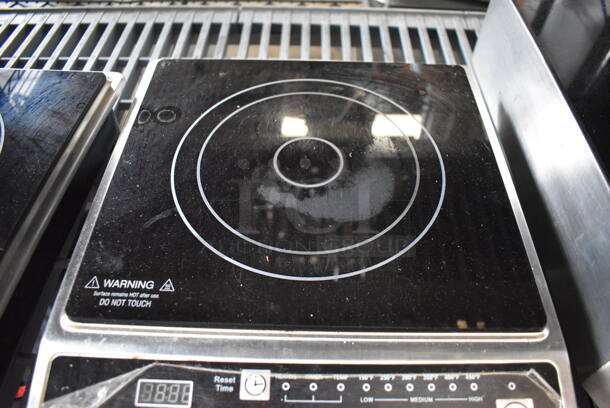 2014 Sir Lawrence SLIN1800 Stainless Steel Commercial Countertop Electric Powered Single Burner Induction Range. 120 Volts, 1 Phase. 14x12x3 - Image 4 of 6