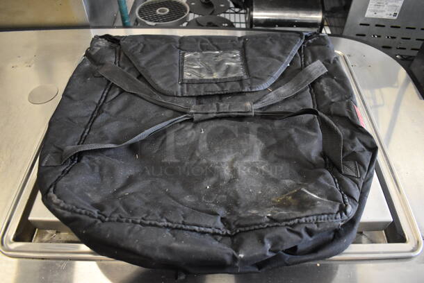 Cambro Black Insulated Food Carrying Bag. 26x26x6 - Image 1 of 5