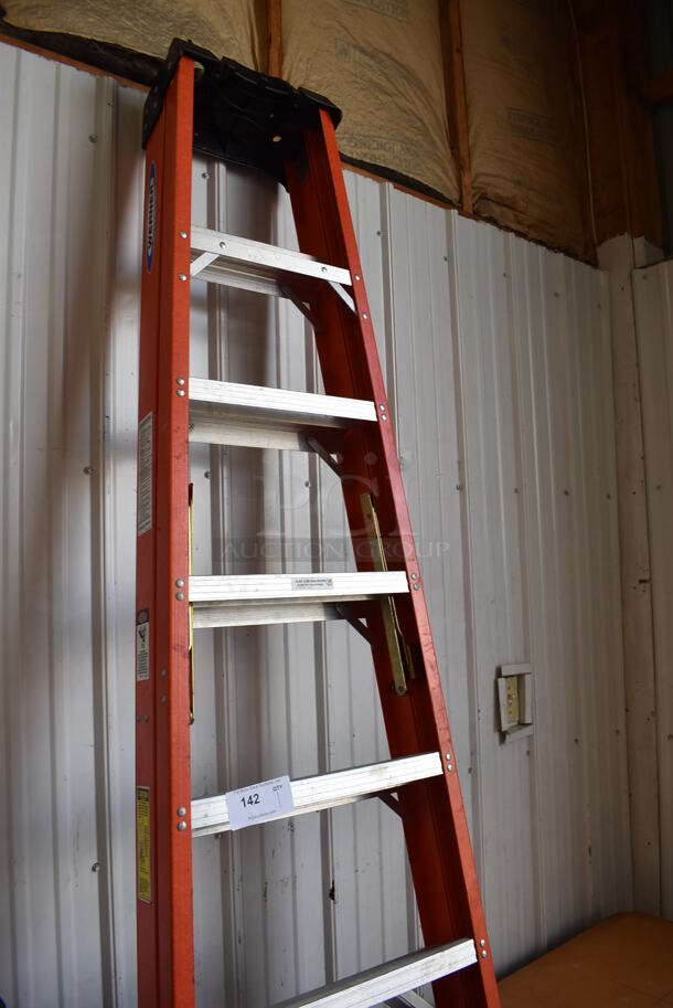 Werner 8' A Frame Ladder. 