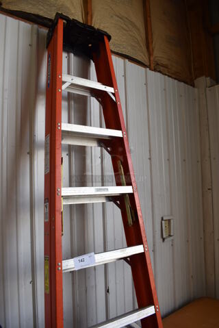 Werner 8' A Frame Ladder. 