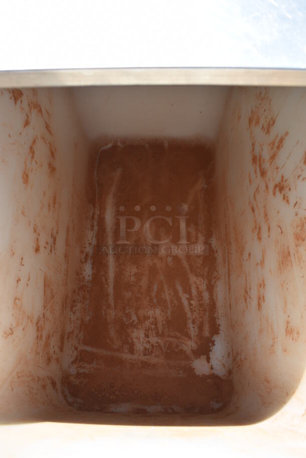 Win-holt Stainless Steel Ingredient Bin on Commercial Casters. 15x27.5x27 - Image 4 of 4