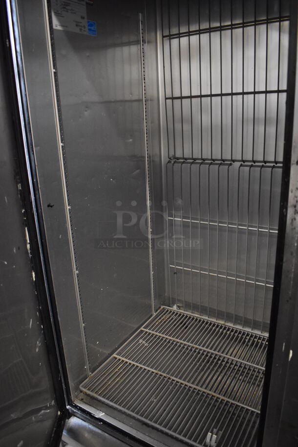 2015 True T-49F ENERGY STAR Stainless Steel Commercial 2 Door Reach In Freezer on Commercial Casters. 115 Volts, 1 Phase. 54x30x84. Tested and Does Not Power On - Image 5 of 7