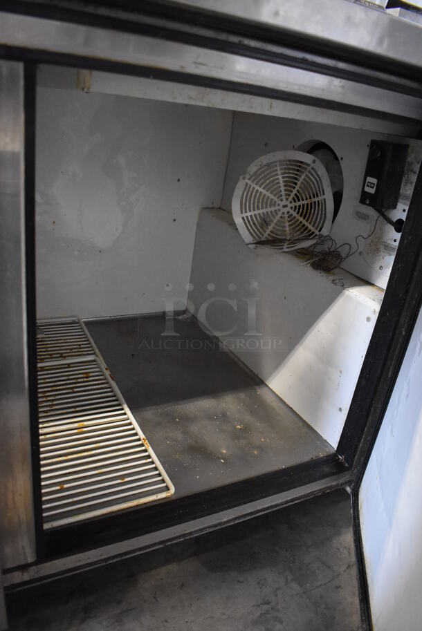 True TPP-60 Stainless Steel Commercial Pizza Prep Table on Commercial Casters. 115 Volts, 1 Phase. 60x33x41.5. Tested and Powers On But Does Not Get Cold - Image 9 of 9