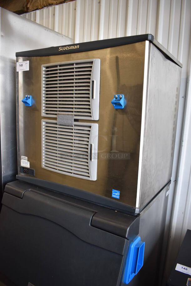 Scotsman C1030SA-32D Stainless Steel Commercial Ice Head on Scotsman B530S Stainless Steel Ice Bin. 208/230 Volts, 1 Phase. 32x32x74.5 - Image 2 of 7