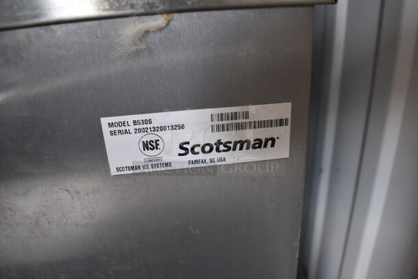 Scotsman C1030SA-32D Stainless Steel Commercial Ice Head on Scotsman B530S Stainless Steel Ice Bin. 208/230 Volts, 1 Phase. 32x32x74.5 - Image 4 of 7
