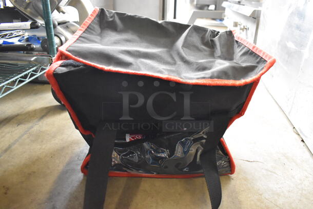 Black Insulated Food Carrying Bag. 16x10x14 - Image 1 of 4