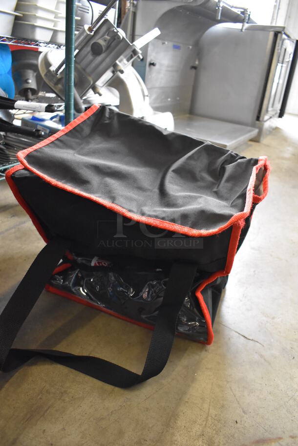 Black Insulated Food Carrying Bag. 16x10x14 - Image 2 of 4