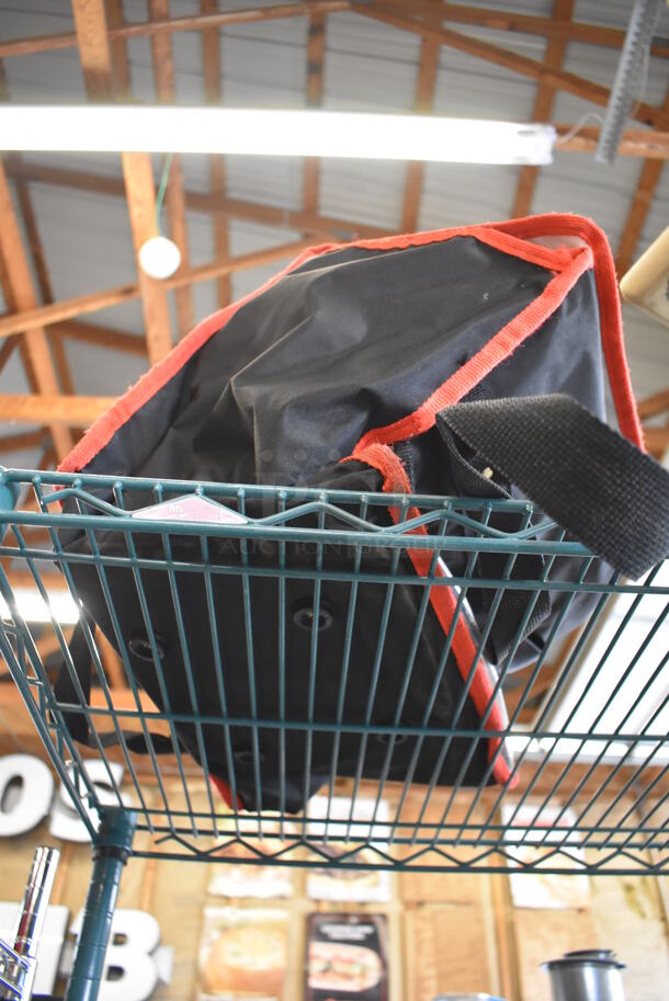Black Insulated Food Carrying Bag. 16x10x14 - Image 4 of 4