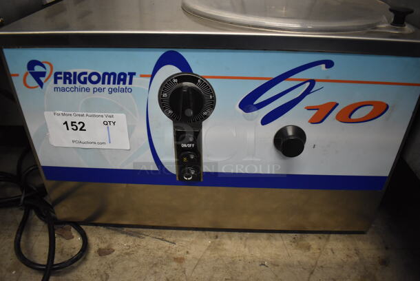 Frigomat G10 Stainless Steel Commercial Countertop Bench Batch Freezer. 115 Volts, 1 Phase. 19x19x13. Cannot Test Due To Plug Style - Image 5 of 5