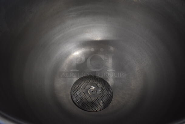 2011 Cleveland RGL-80 Stainless Steel Commercial Floor Style Natural Gas Powered 80 Gallon Steam Kettle. 40x42x48 - Image 3 of 7