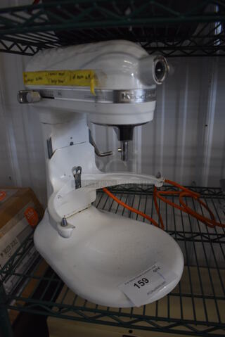 KitchenAid W42070411 Metal Countertop Planetary Dough Mixer. 120 Volts, 1 Phase. 11x15x16. Tested and Working!