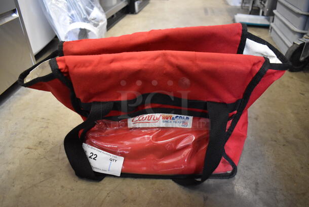 Red Insulated Food Carrying Bag. 16x10x12 - Image 4 of 5
