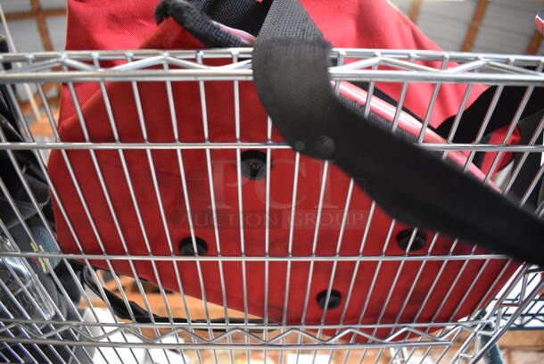Red Insulated Food Carrying Bag. 16x10x12 - Image 5 of 5