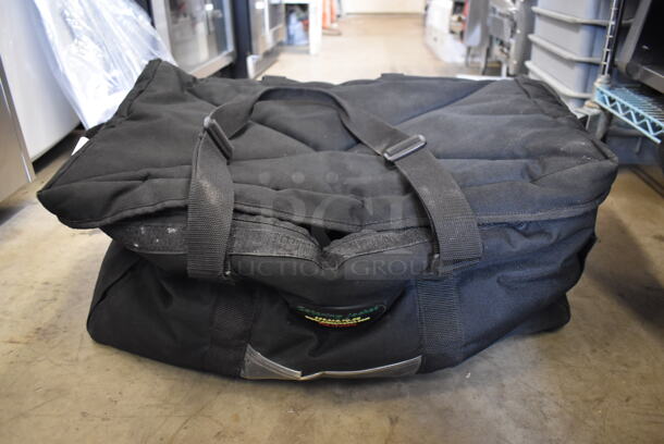 Black Insulated Food Carrying Bag. 25x18x10