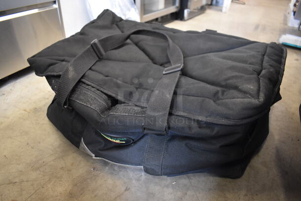 Black Insulated Food Carrying Bag. 25x18x10 - Image 2 of 3