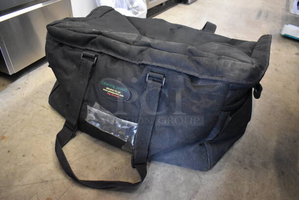 Black Insulated Food Carrying Bag. 25x18x10 - Image 2 of 5