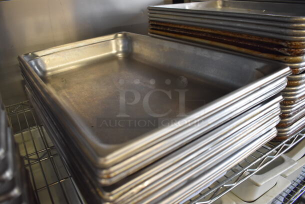 12 Stainless Steel Full Size Drop In Bins. 1/1x2. 12 Times Your Bid! - Image 2 of 3