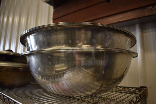ALL ONE MONEY! Tier Lot of Various Metal Items Including Metal Lids and Pots - Image 4 of 5