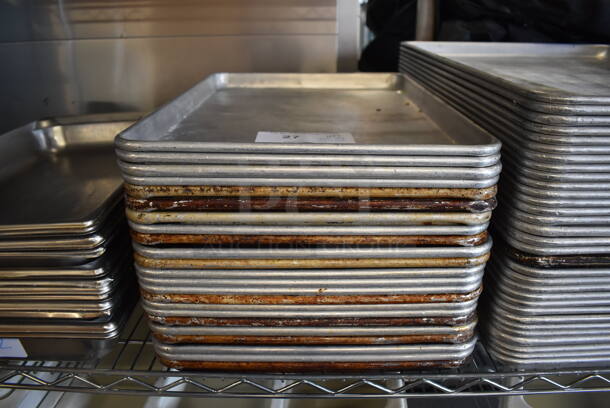 23 Metal Half Size Baking Pans. 13x18x1. 23 Times Your Bid! - Image 2 of 3