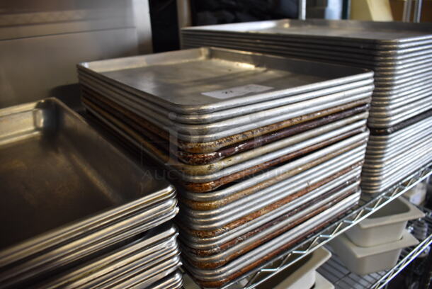 23 Metal Half Size Baking Pans. 13x18x1. 23 Times Your Bid! - Image 3 of 3