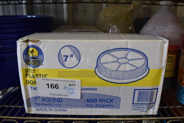 ALL ONE MONEY! Tier Lot of Various Items Including Poly Colanders and Plastic Dome Lids - Image 3 of 5