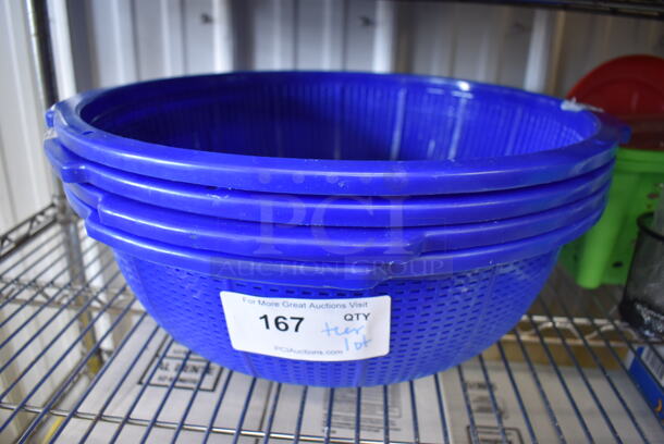 ALL ONE MONEY! Tier Lot of Various Items Including Poly Colanders and Poly Trays - Image 2 of 5