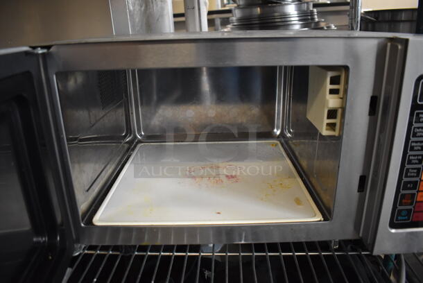 Solwave Stainless Steel Commercial countertop Microwave Oven. 115 Volts, 1 Phase. 20x14x12 - Image 4 of 5