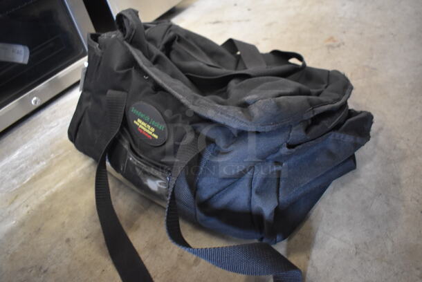 Black Insulated Food Carrying Bag. 21x15x11 - Image 2 of 4