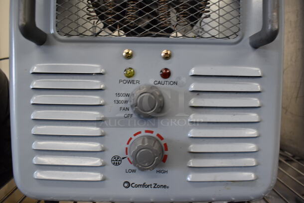 Comfort Zone Metal Heater. 10x6x13.5. Tested and Powers On But Parts Do Not Move - Image 4 of 4