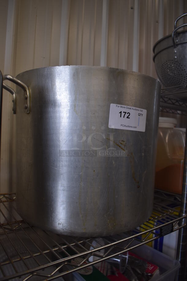 Metal Stock Pot w/ Handles. 20x16x14.5 - Image 2 of 3