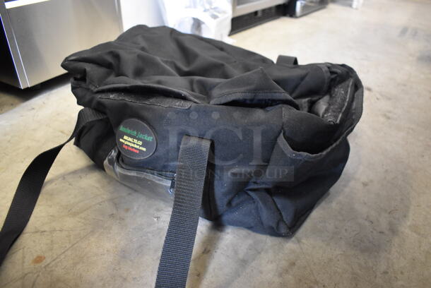 Black Insulated Food Carrying Bag. 21x15x11 - Image 3 of 5