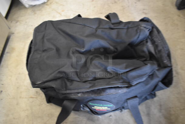 Black Insulated Food Carrying Bag. 21x15x11 - Image 4 of 5