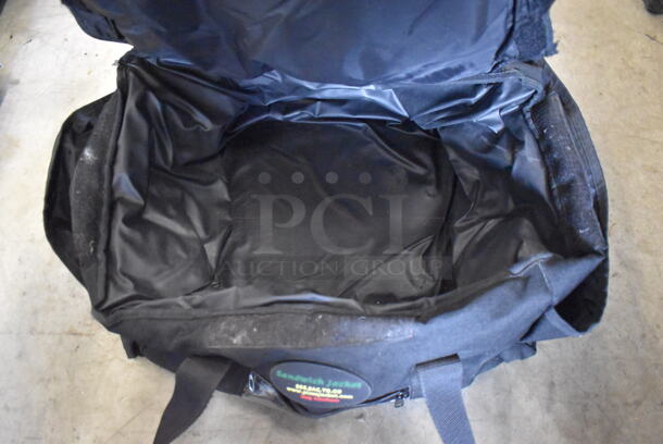 Black Insulated Food Carrying Bag. 21x15x11 - Image 5 of 5