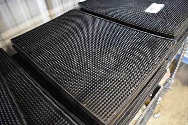 12 Black Bar Mats. 12x18x0.5. 12 Times Your Bid! - Image 2 of 4