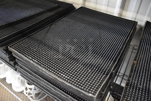 12 Black Bar Mats. 12x18x0.5. 12 Times Your Bid! - Image 3 of 4