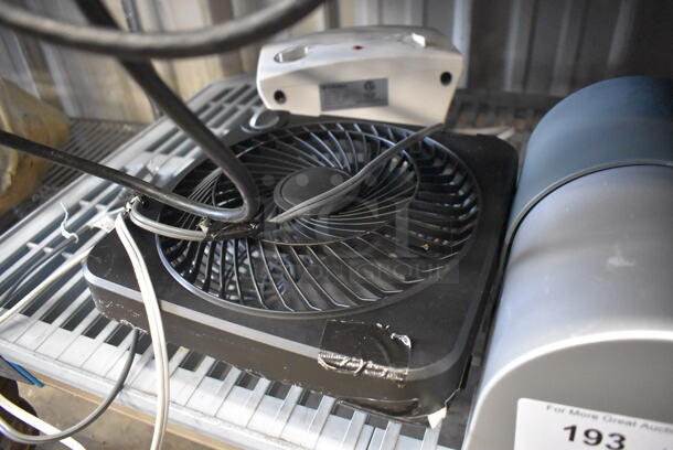 ALL ONE MONEY! Tier Lot of Various Items Including Poly Soap Dispensers and Fan - Image 4 of 4