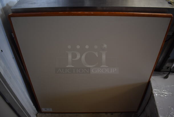 Tan Tabletop. 42x42x2 - Image 1 of 4
