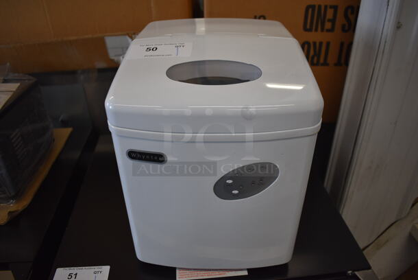 BRAND NEW SCRATCH AND DENT! Whynter IMC-330WS Stainless Steel Commercial Countertop Portable Ice Maker. 115 Volts, 1 Phase. 12x15x13. Tested and Working!